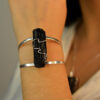 Bracelete Turmalina Negra