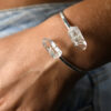 Bracelete Duas Pontas de Cristal