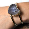Bracelete Coração de Ametista