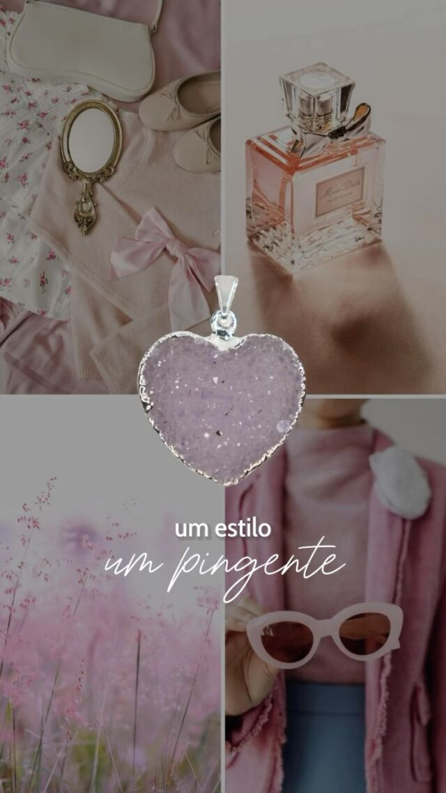Um pingente, um estilo ✨